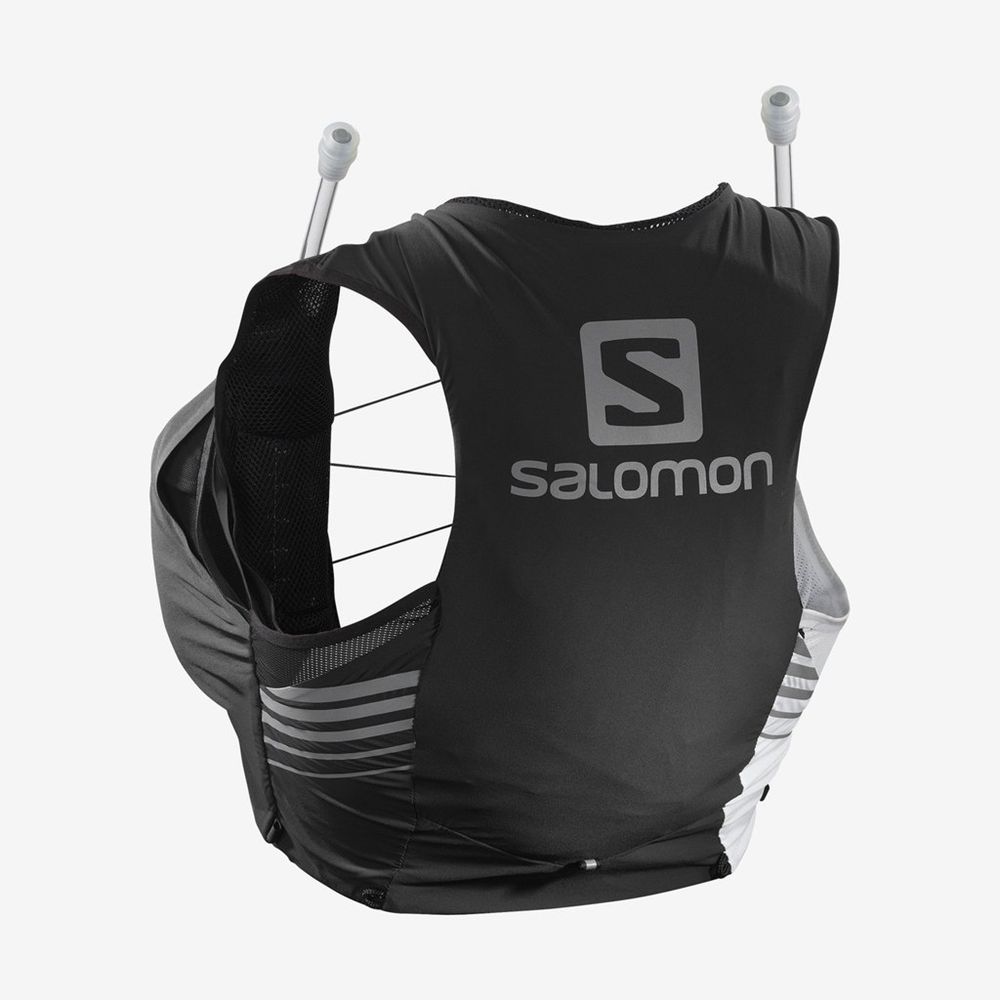 Salomon SENSE 5 SET WOMEN LTD EDITION Mochila Trail Running Mujer - Negras / Blancas - Colombia (196